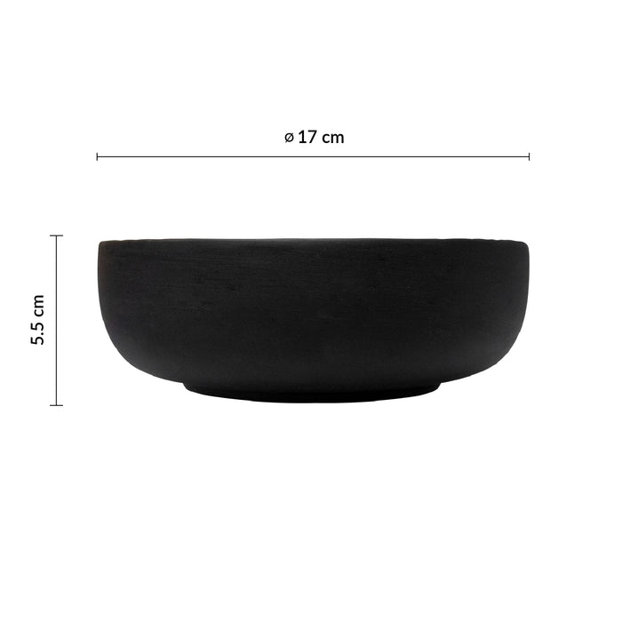 Bowl Pizarra 24 3/4 Oz (732ml) Gris Mate Basalt