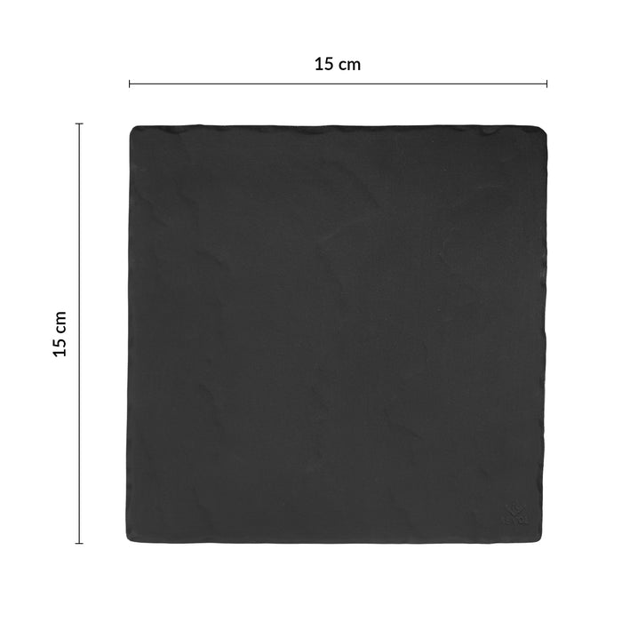 Pizarra Cuadrada 15x15 Gris Mate Basalt