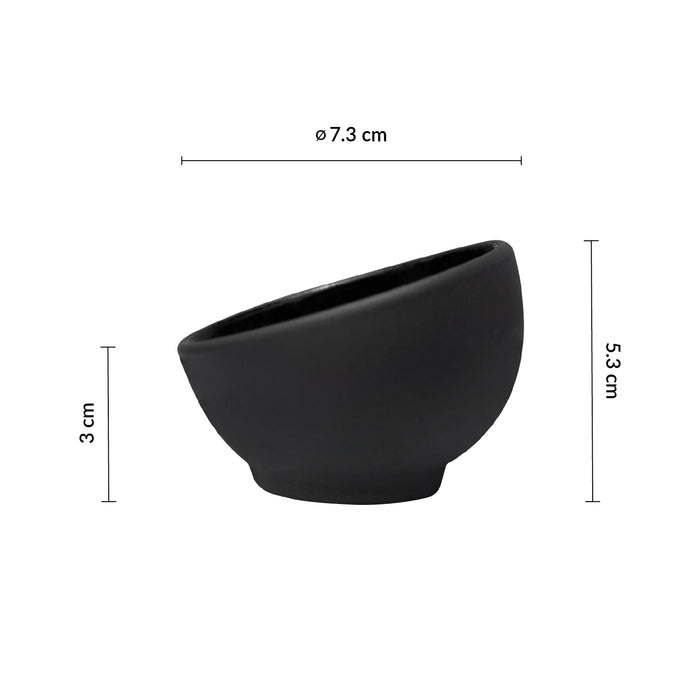 Mini Bowl Sphere 1 1/2 Oz (45ml) Negro