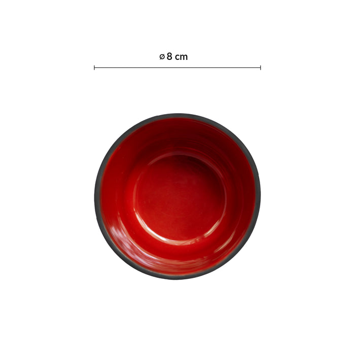 Bowl Recto 5 1/4 Oz (148ml) Pepper Red Solid