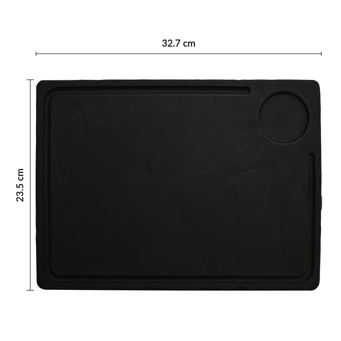 Pizarra Steak Rectangular con Marca