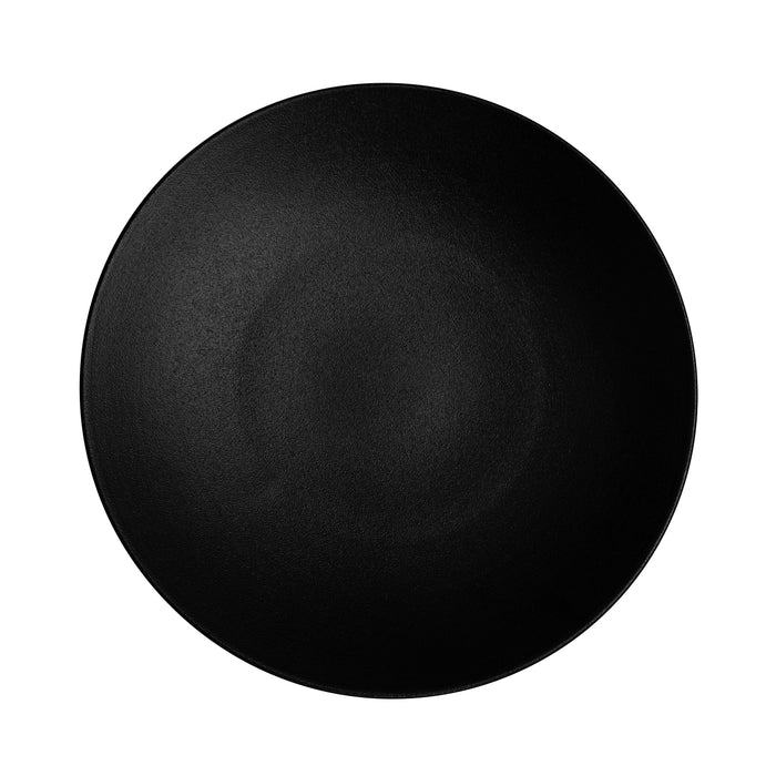 Plato Trinche 28 cm Negro Equinoxe