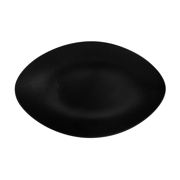 Plato Oval 34.5 cm Negro Equinoxe