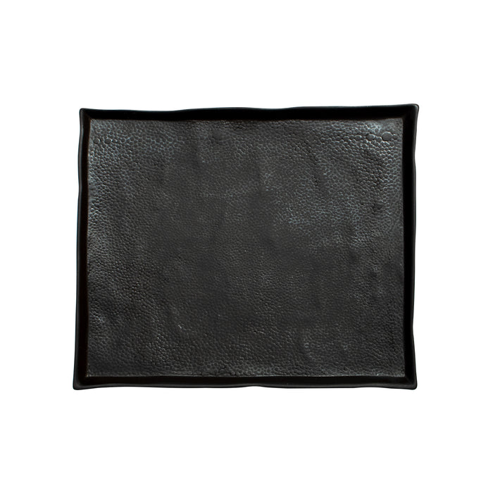 Plato Rectangular 21.1x17.5 cm Negro Moon Solstice