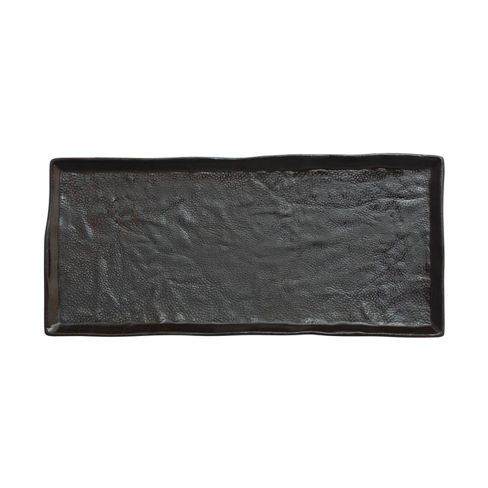 Plato Rectangular 30x13.5 cm Negro Moon Solstice