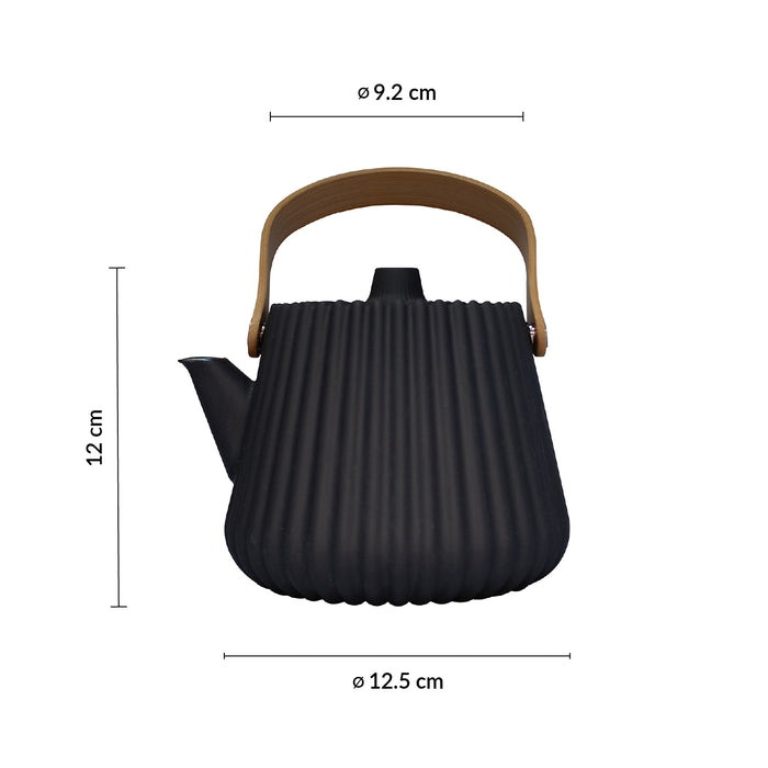 Tetera Con Infusor 19 1/2 Oz (577ml) Dark Metal Pekoe