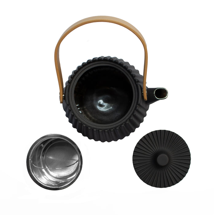 Tetera Con Infusor 19 1/2 Oz (577ml) Dark Metal Pekoe