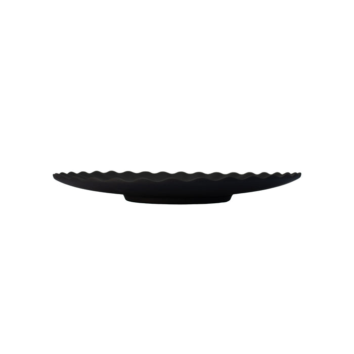 Plato Coupe 21 Cm Black Smooth Pekoe