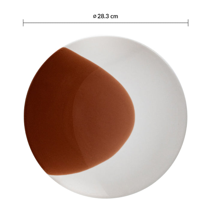 Plato Coupe 28.3 cm Cognac Confluence