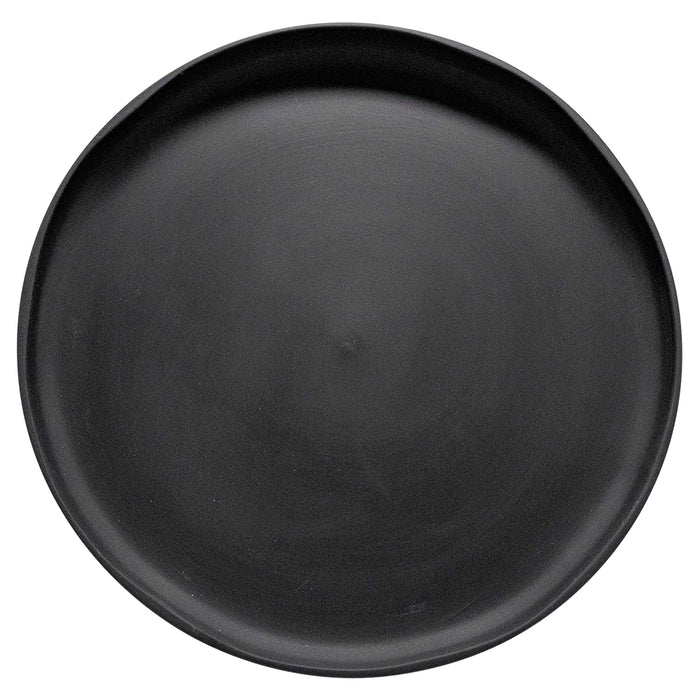 Plato Coupe 28cm Noir Mate Caractere