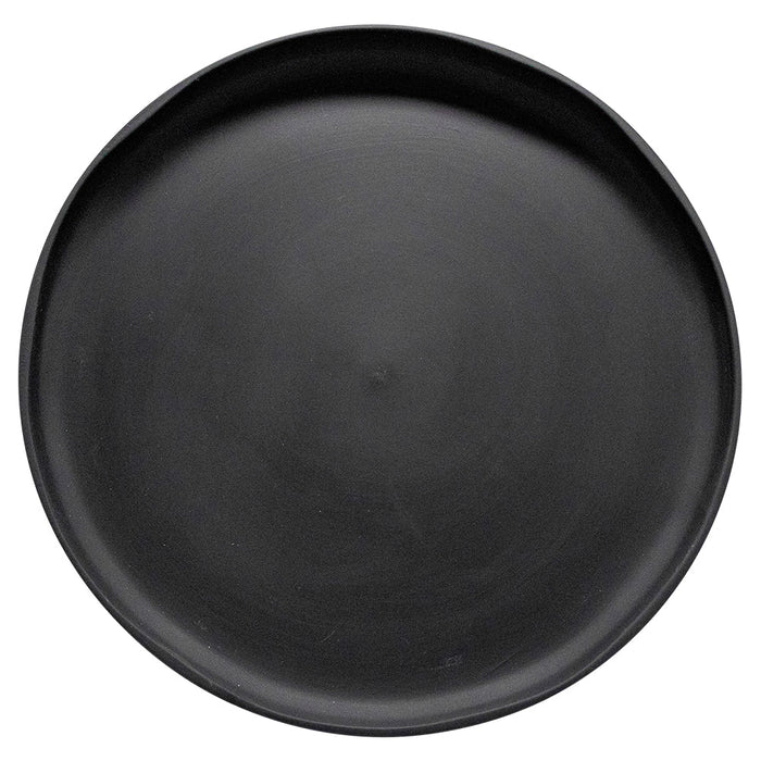 Plato Coupe 28cm Noir Mate Caractere