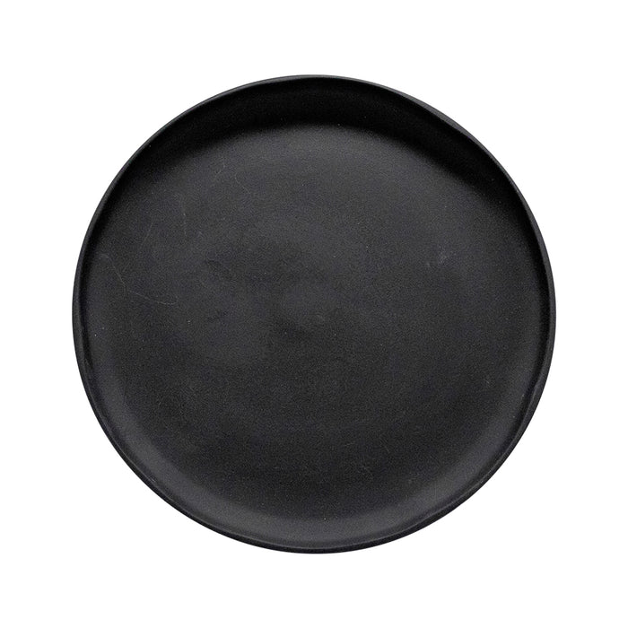 Plato Coupe 21cm Noir Mate Caractere