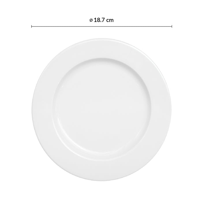 Plato Trinche de 18.7 cm Blanco Access