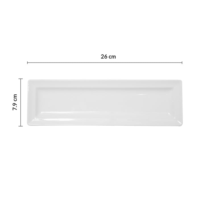 Plato Rectangular 26x7.9 cm Classic