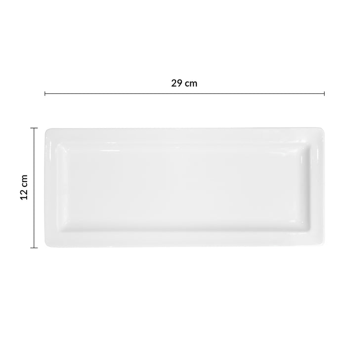 Plato Rectangular 29x12 cm Classic