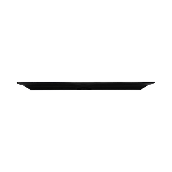 Plato Rectangular 29.3x12.2 cm Noir