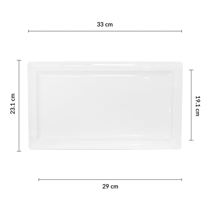 Plato Rectangular 33x23.1 cm Classic