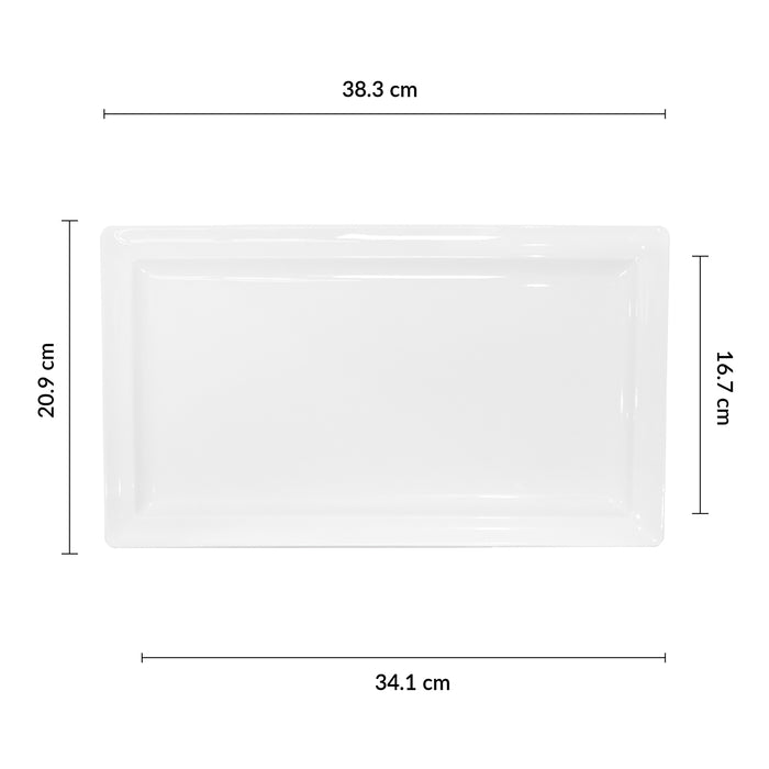Plato Rectangular 38.3x20.9 cm Classic