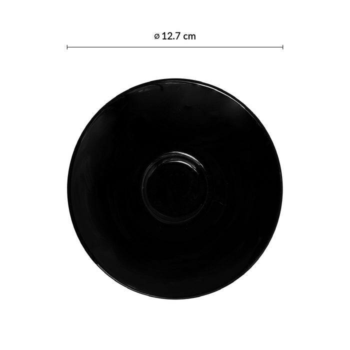 Plato Para Taza Moka 12.7 cm Noir