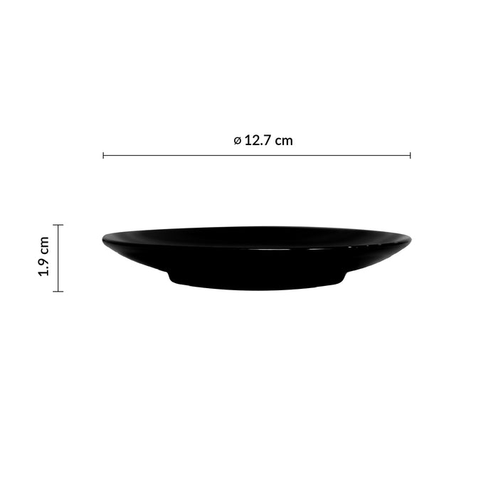 Plato Para Taza Moka 12.7 cm Noir