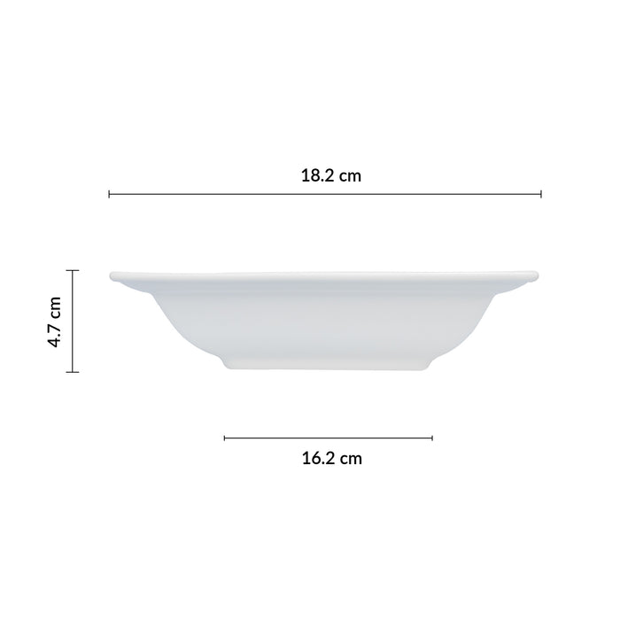 Bowl Cuadrado 15 1/4 Oz (451ml) 18.1 Cm Classic
