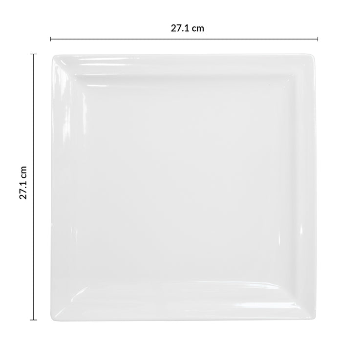 Plato Trinche Cuadrado 27.1 cm Classic