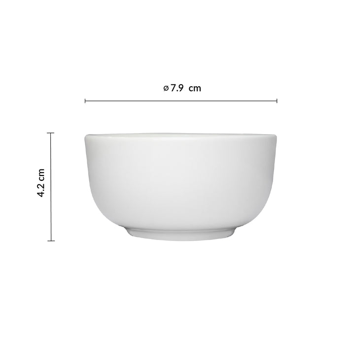 Ramekin 3 1/2 Oz (104ml) 7.9 Cm Blanco Ease