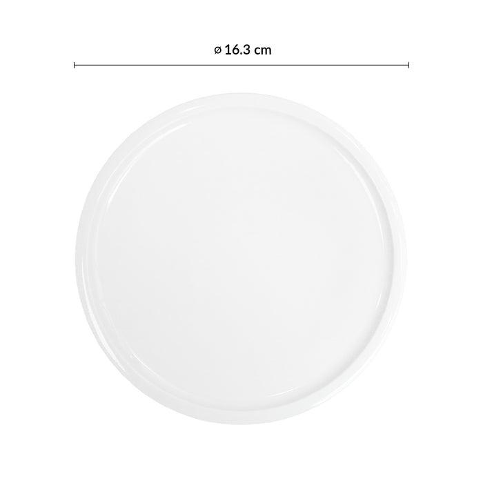 Plato Coupe 16.3 cm Blanco Ease