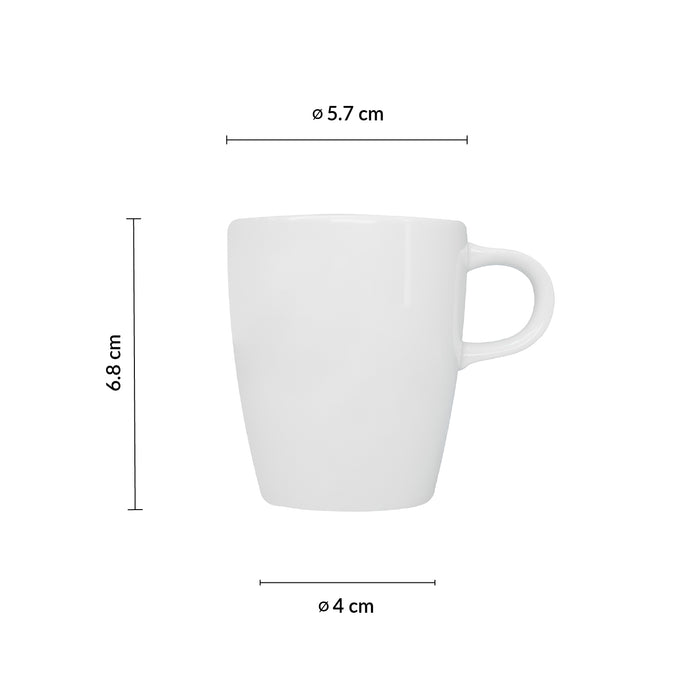 Taza Moka 3 Oz (89ml) Blanco Ease