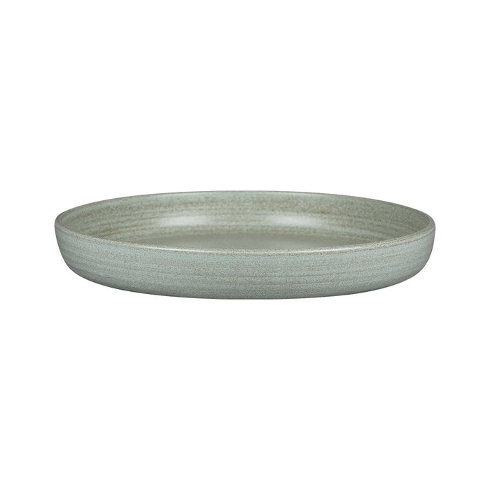 Plato Plano C/Borde Alto 16cm. Aqua Green Ease Selva