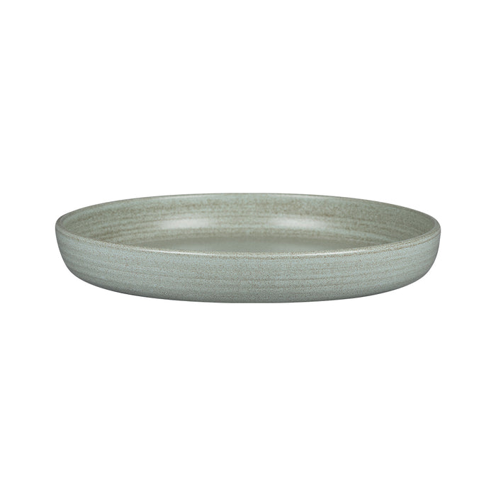 Plato Plano C/Borde Alto 16cm. Aqua Green Ease Selva