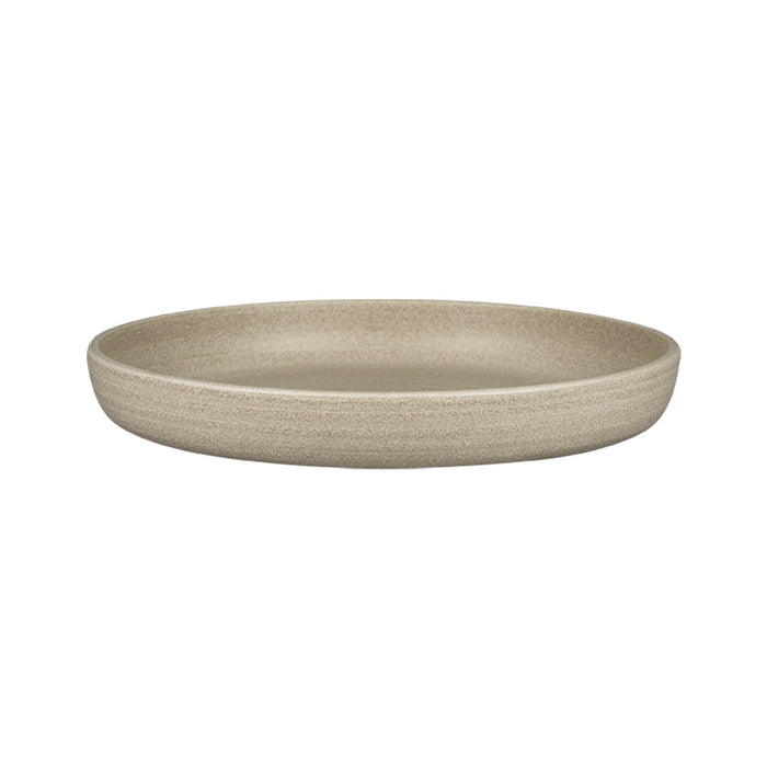 Plato Plano C/Borde Alto 16cm. Gris Ease Selva