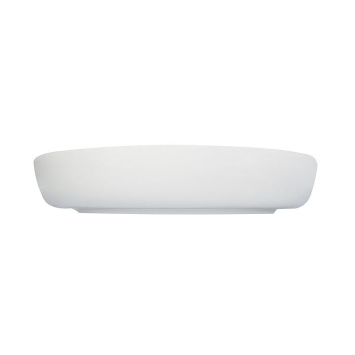 Plato Plano Con Borde Alto 19.8 cm Blanco Ease