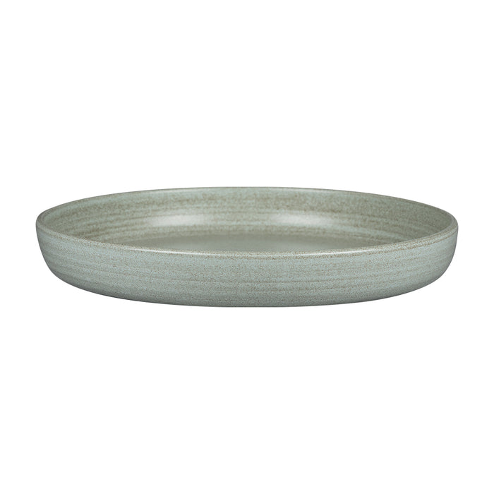 Plato Plano C/Borde Alto 20cm. Aqua Green Ease Selva