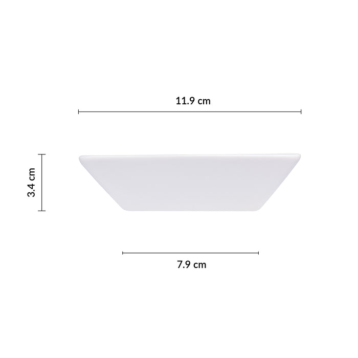 Bowl Cuadrado 6 3/4 Oz (199ml) 11.9 cm Optica