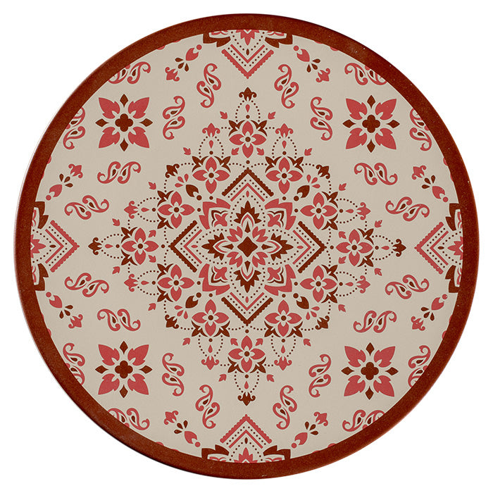 Plato Plano 27 Cm Almeria Argila Earth