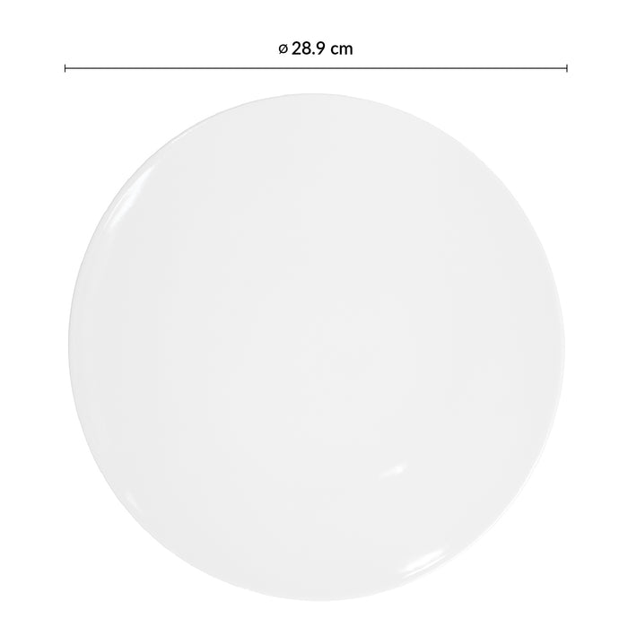 Plato Redondo Cilantro 28.9 cm Ivory All Spice