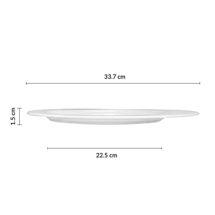 Plato Oval Cayenne Ivory All Spice