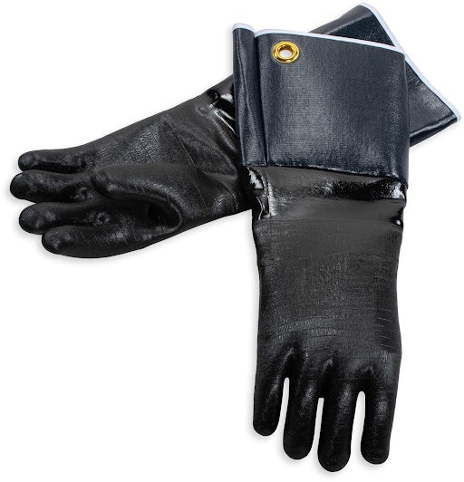 Guantes P/Cocina Temperatura Maxima 260°C 43cm Neopreno Negro