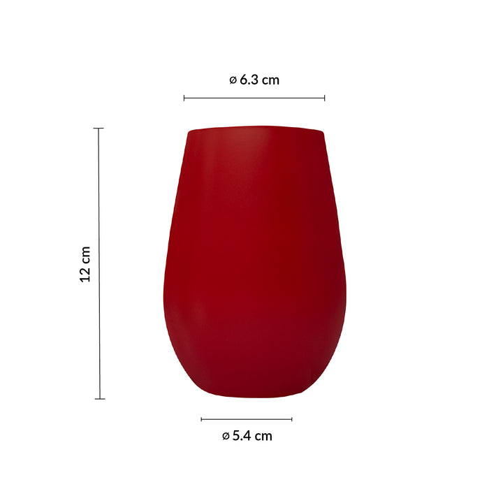Vaso High Ball 15 3/4 Oz (433ml) Rojo / Negro Elements