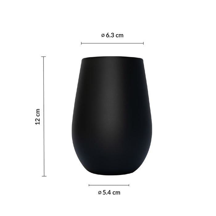 Vaso High Ball 15 3/4 Oz (444ml) Negro / Rojo Elements