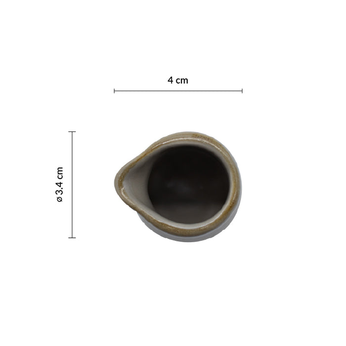 Cremera 1 2/3 Oz (49ml) Gris Avola Artisan