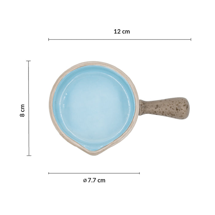 Salsera 4 Oz (118ml) Azul Claro Trevone Artisan