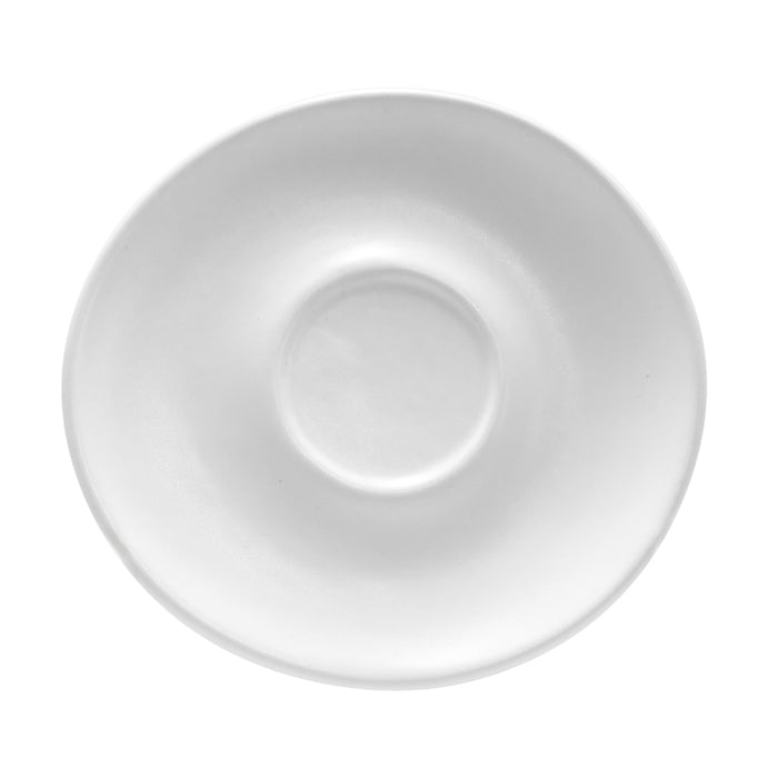 Plato P/Taza Cafe S/Asa 14.8cm Blanco Brista Essentials OUTLET
