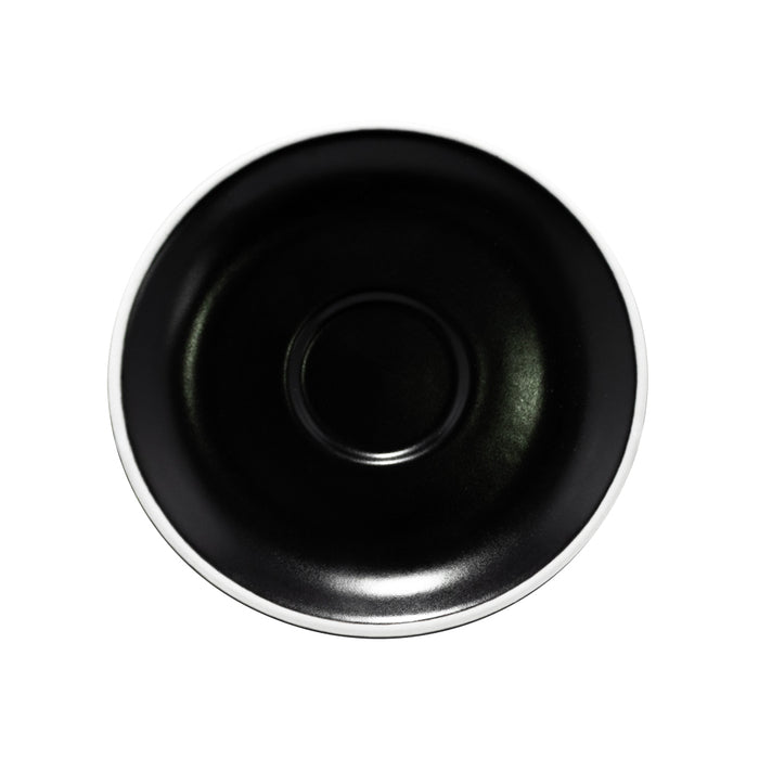 Plato P/Taza Moka 12.6 cm Negro Barista Essentials OUTLET