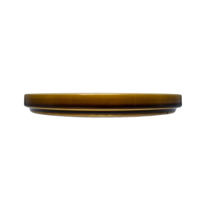Plato Trinche Apilable 25.3 cm Cafe Arica Artisan