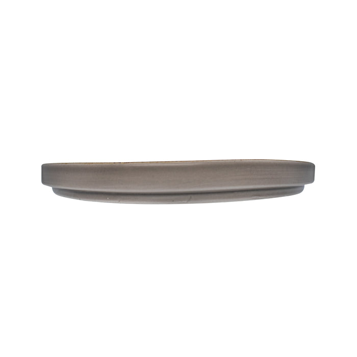 Plato Trinche Apilable 25.3 cm Gris Avola Artisan
