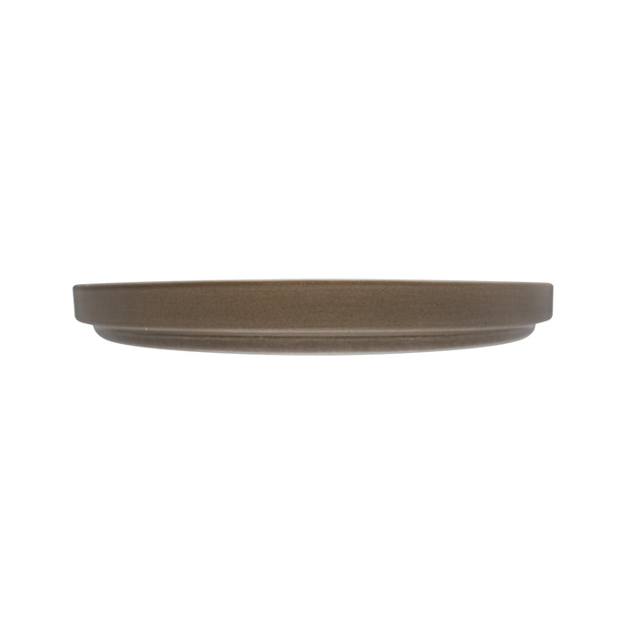 Plato Trinche Apilable 25.5 cm Blanco Cove Artisan