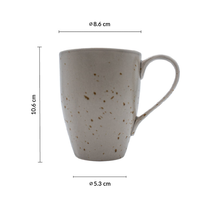 Tarro Mug 10 Oz (295ml) Gris Avola Artisan