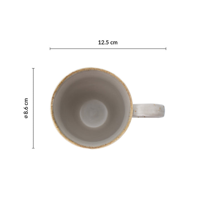 Tarro Mug 10 Oz (295ml) Gris Avola Artisan
